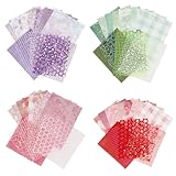 60 pezzi carta per scrapbooking, carta ruvida per album fatti a mano, decorazione in pizzo e tessuto a rete, per diario, creazione di biglietti, confezioni regalo, 13 x 18 cm