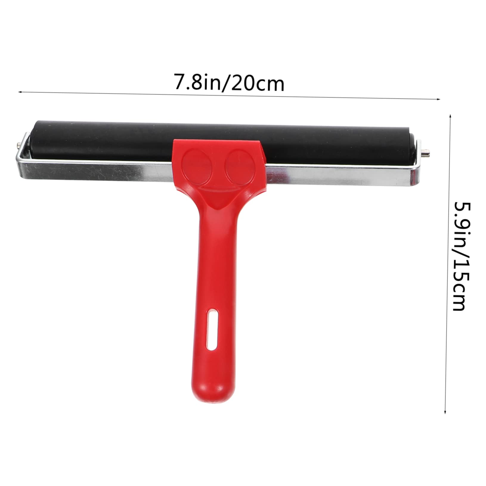 ERINGOGO Roller Tool 4 Pack Printing Brayers for Art Stamping Ink Applicator DIY Handheld Adhesive Rollers Smooth Surface for Glue or Ink