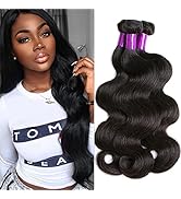 Body Wave Bundles Human Hair Bundles 10A Grade 100% Unprocessed Brazilian Virgin Hair Body Wave 3...