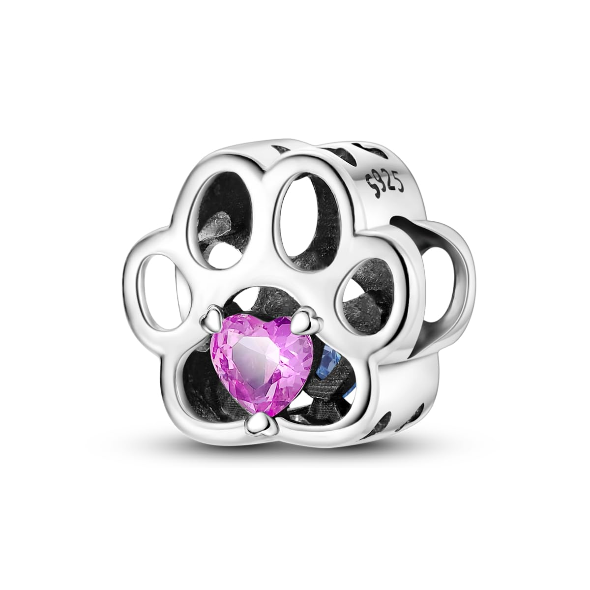 NARMO S925 Sterling Silver Charms Hamsa Charm for Pandora Bracelets Cross Charms for Bracelets Perfume High Heels Dangle Charms Silver Charms for Women
