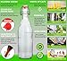 Flip Top Glass Bottle [1 Liter / 33 fl. oz.] [Pack of 6] – Swing Brewing with Stopper for Beverages, Oil, Vinegar, Kombucha, Beer, Water, Soda, Kefir Airtight Lid & Leak Proof Cap Clear