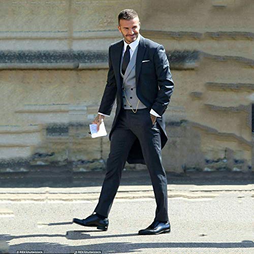 Men's Tailcoat Suit Three Pieces Set Jacket Vest & Pants Party2