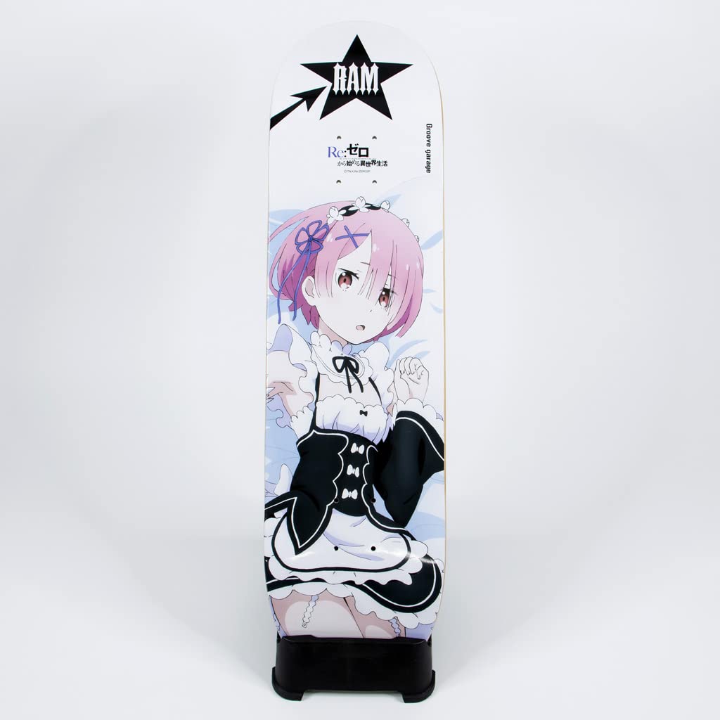 グルーヴガレージ Re: ゼロから始める異世界生活 スケートボードデッキ ラム 8インチ カナディアンメープル エポキシ樹脂製