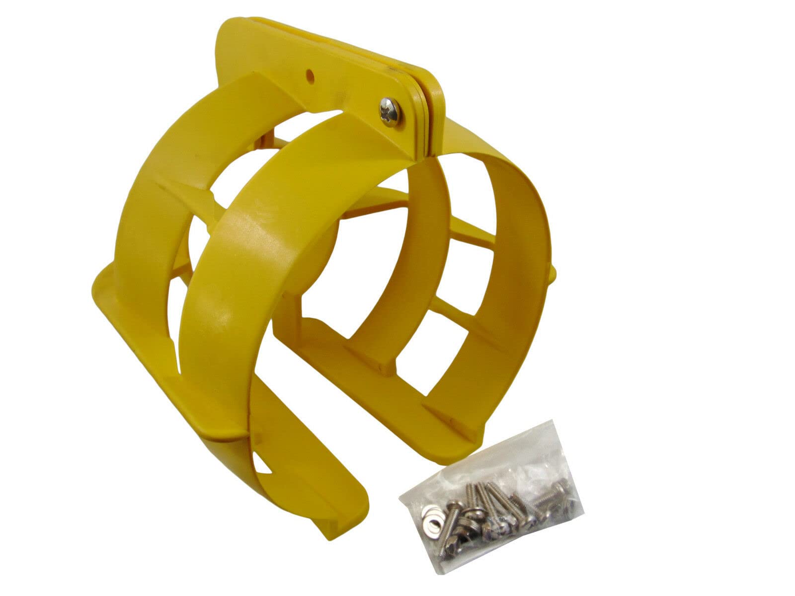 SDDS D9 Propeller Safety Guard for Mercury Mariner Evinrude Yamaha Outboard Motor 9.9 to 20 HP 9 Inches Boat Protective Cage Plastic Yellow