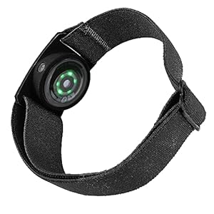 YIN SONG Elastic Loop Nylon Armband Compatible with Polar OH1/Verity Heart Rate Sensor Replacement Strap – Black