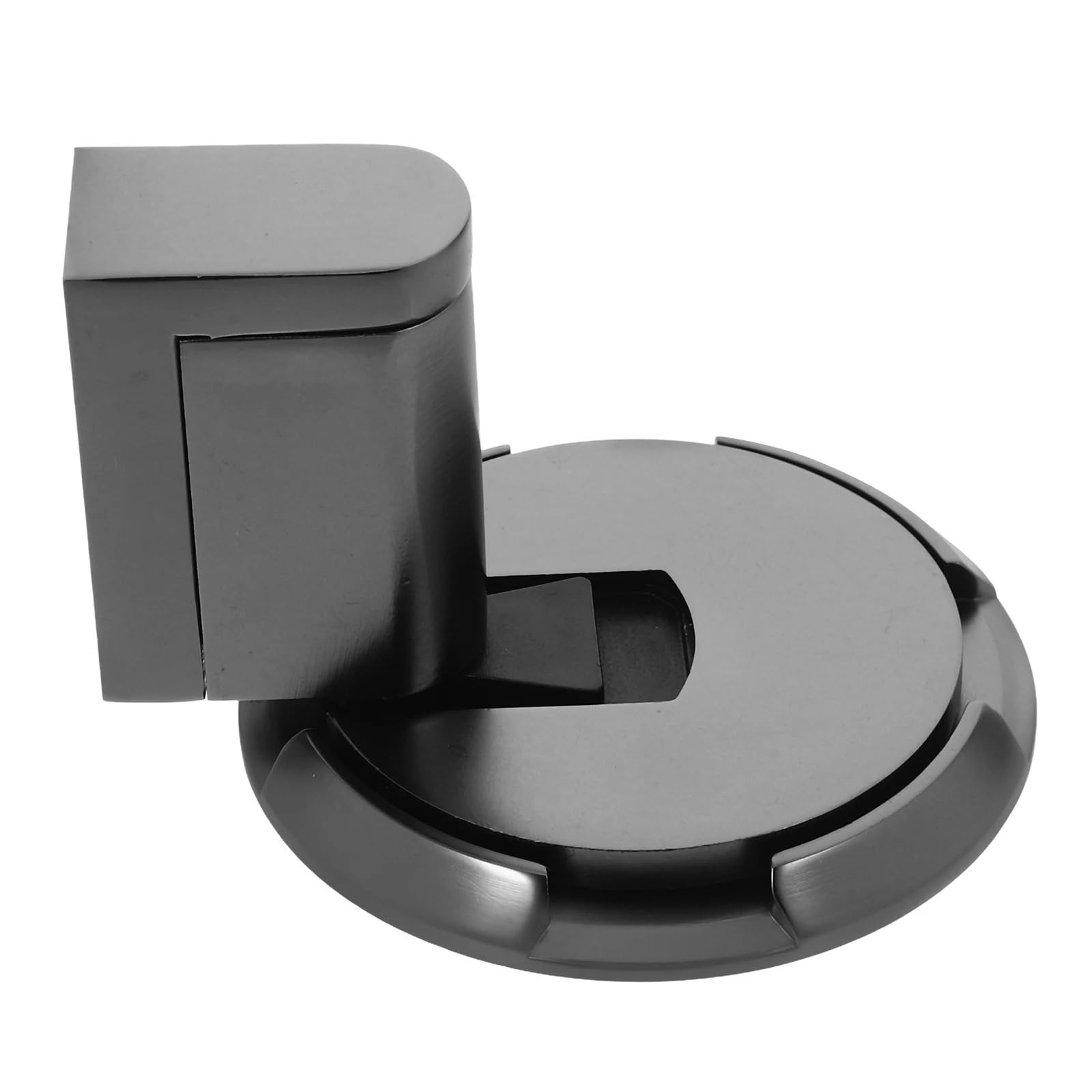 1pcs Heavy Duty No-Drill Mechanical Door Stopper Zinc Alloy Windproof Floor Door Catch