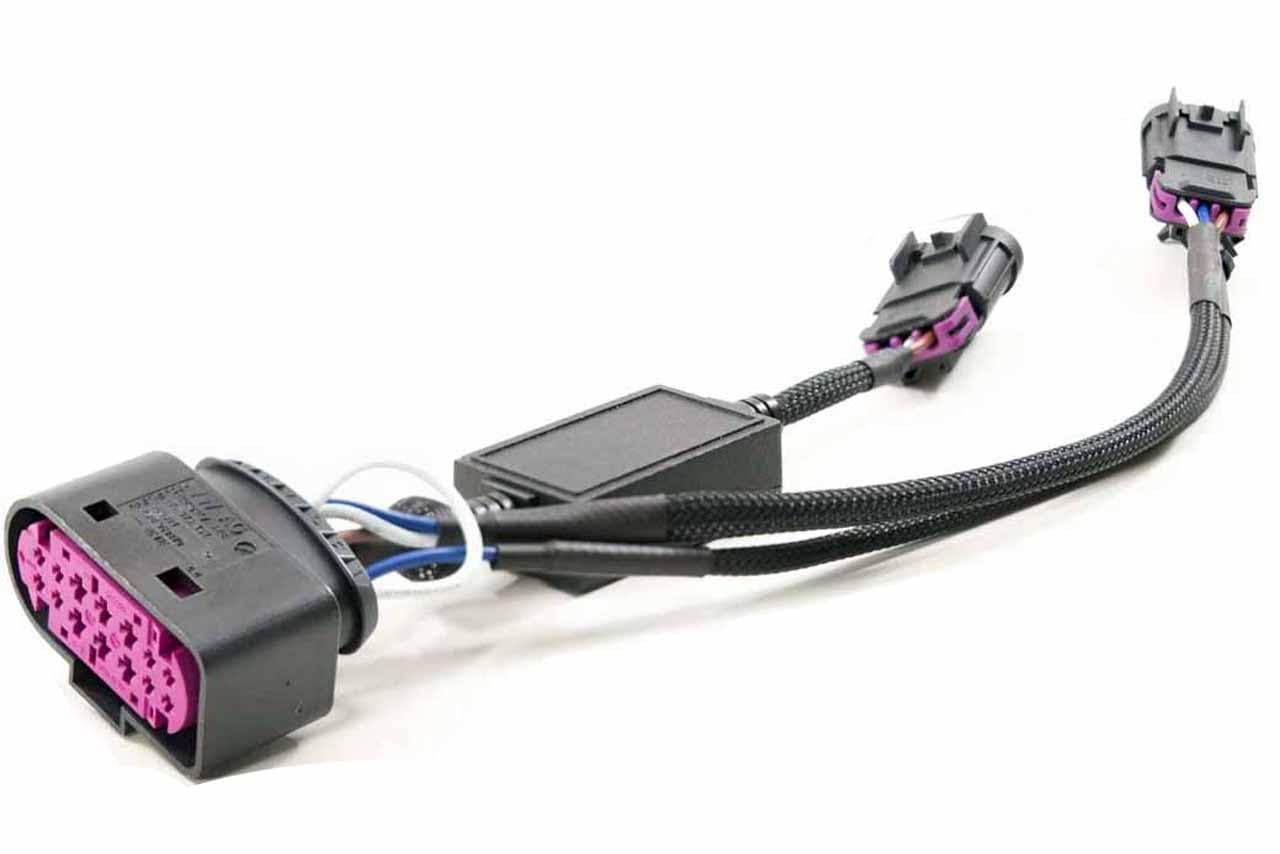 Morimoto Conversion Harness, Dodge Ram (2013-2018) OEM Projector Headlight Conversion Harness for Quad Halogen Lights, Plug and Play (1x H125)