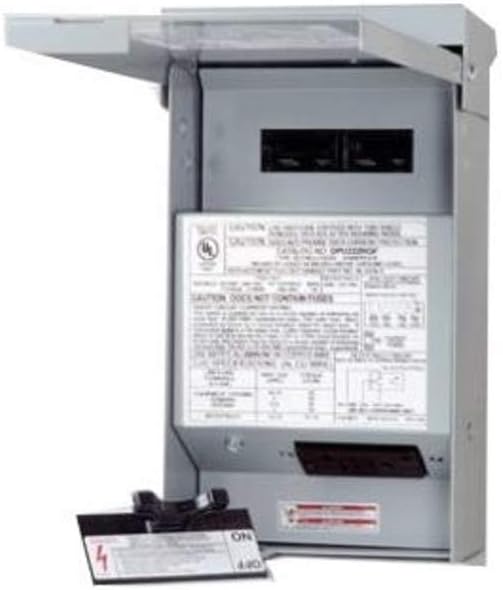 Eaton Weather and Tamper Resistant Air Conditioning Disconnect Switch Non-Fused #DPU222RGF20WTST