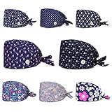 Gorro Quirofano MULTIUSOS: También se puede usar como gorro sanitario, gorro de spa de belleza, gorro de quimioterapia, gorros de limpieza para la pérdida del cabello, sombrero de trabajo, etc