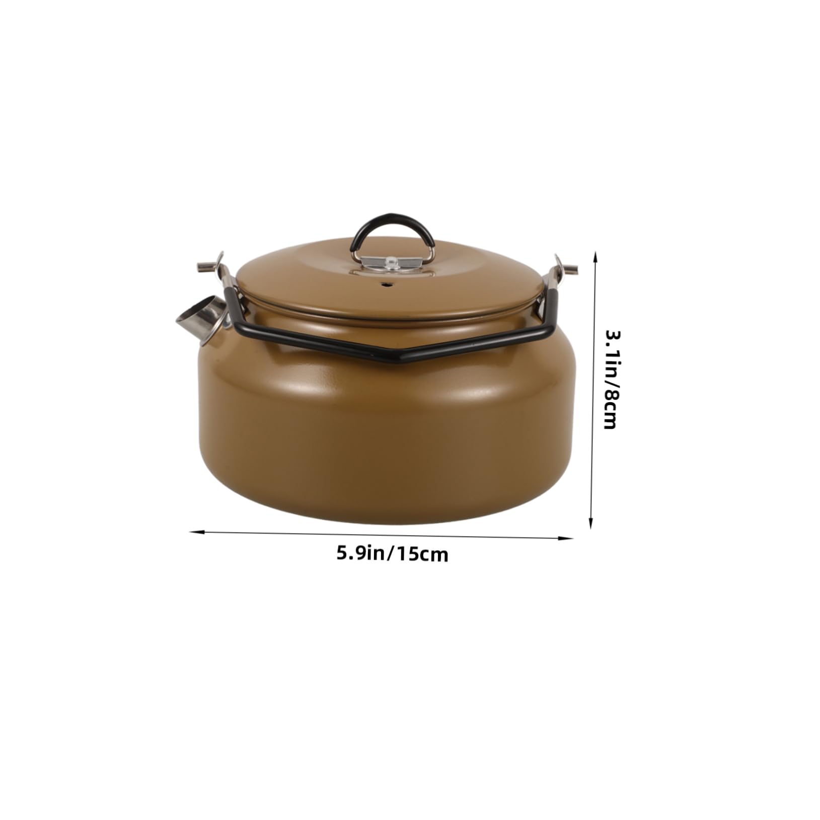 Anneome Tetera De Camping Profesional Hervidor De Agua Inoxidable Accesorios Para Exteriores