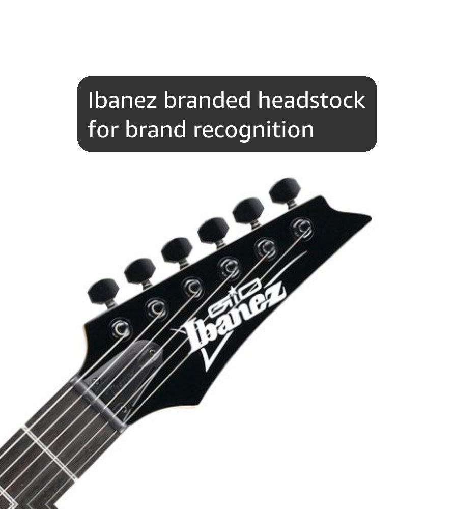 Ibanez GRGA 6-String Solid-Body Electric Guitar, Right, White, Full