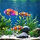 FloraMolly 3Pcs Kleine Aquarium Pflanzen, Realistische Fischtank Pflanzen Künstliche Gefälschte Fischtank Dekorationen Pflanzen-Grün
