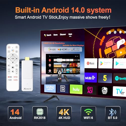 RUPA Android TV Stick 4K (RK3518, 2GB/16GB, Wi-Fi 6) — view 5