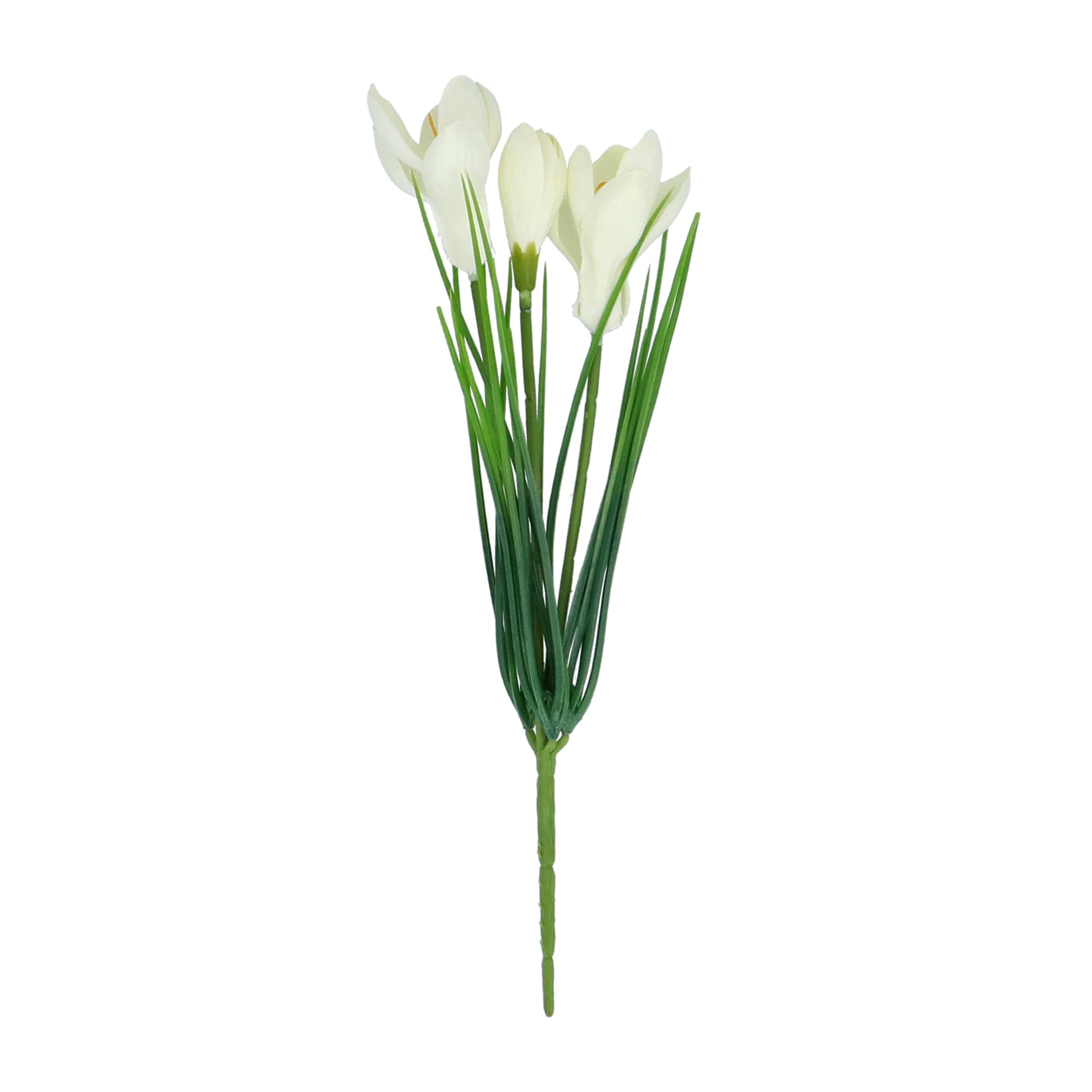 Gisela Graham White Artificial Crocus Flower Bunch