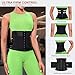 Imagen de PQWEUU Corsés Fajas Reductoras Moldeadora Corset Reductor Adelgazante Mujer y Hombre Entrenador de Cintura Postparto Cinturón Transpirable Faja Trimmer Waist Trainer (Negro