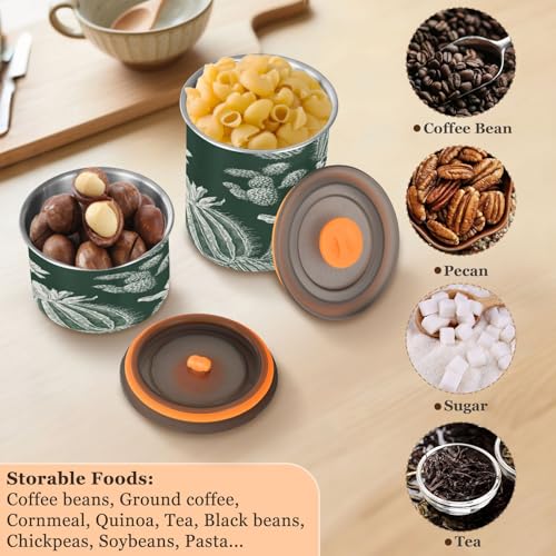 Contenedor hermético para café de acero inoxidable 30oz miniatura 6