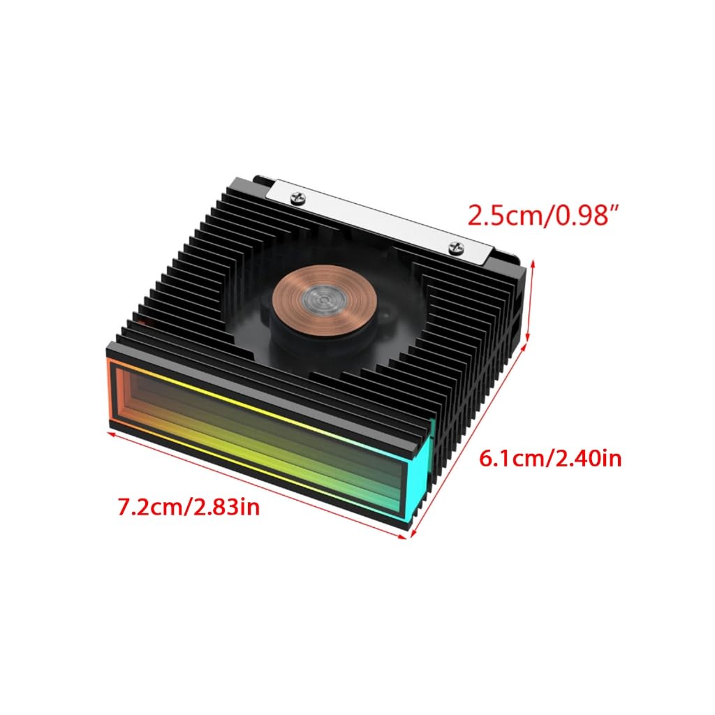 Radiatore della lega di alluminio del dissipatore di calore del radiatore del disco rigido degli stati solidi dello SSD M.2 2280