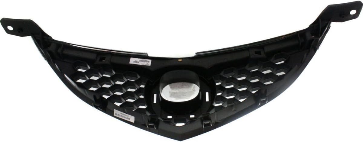 Parts Galaxy Sherman Grille For 2007-2009 Mazda 3 Sedan Textured Gray Plastic