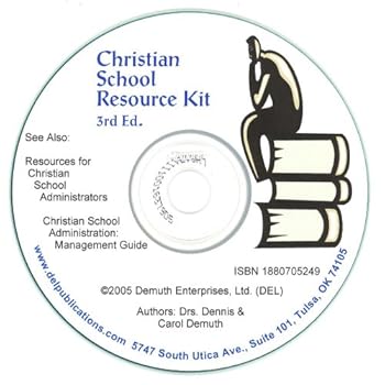 CD-ROM Christian School Resource Kit, 5h Ed. Book