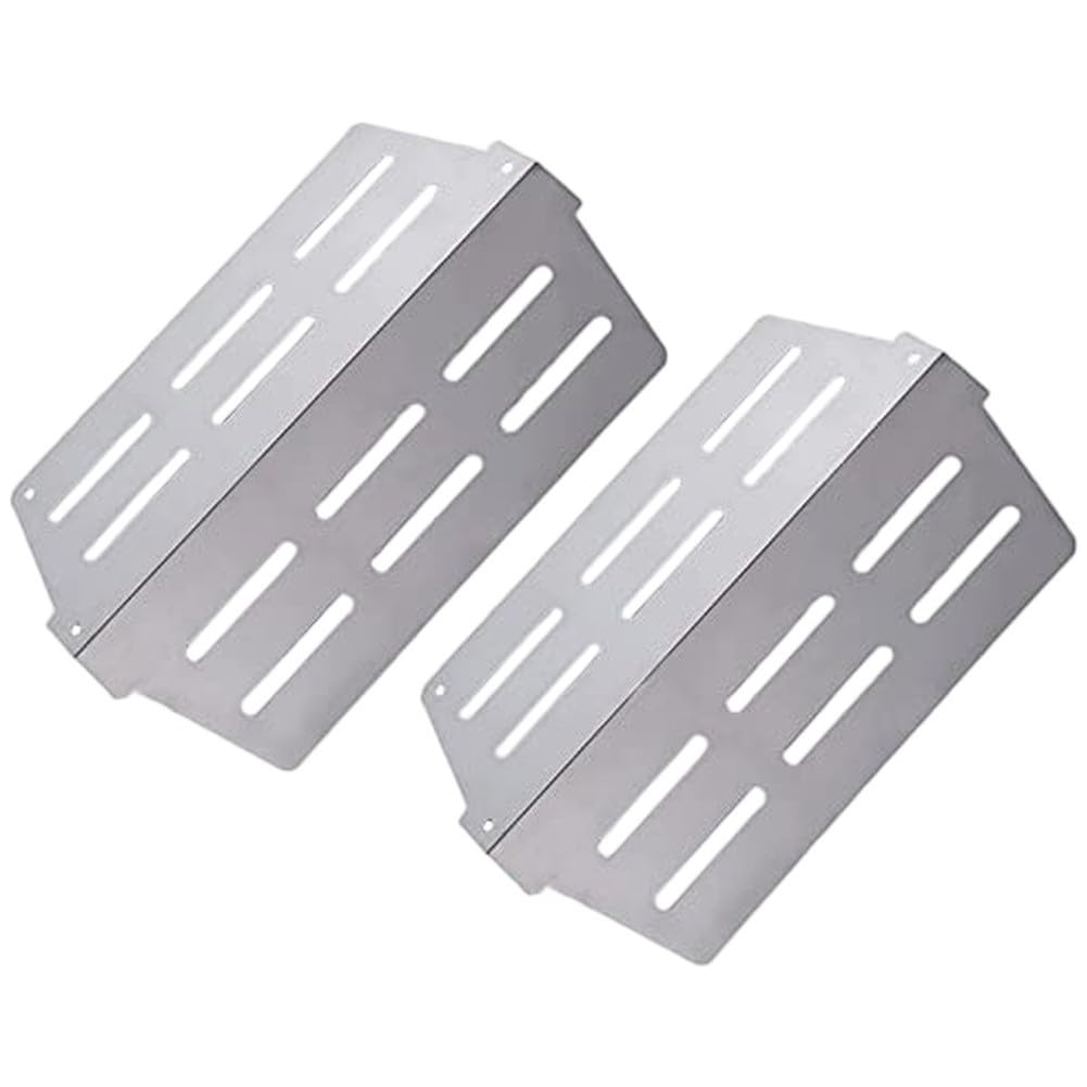 2 deflettori di calore per Weber Genesis 300 Series, barre aromatizzanti in acciaio inox per griglie di ricambio 65505 7622