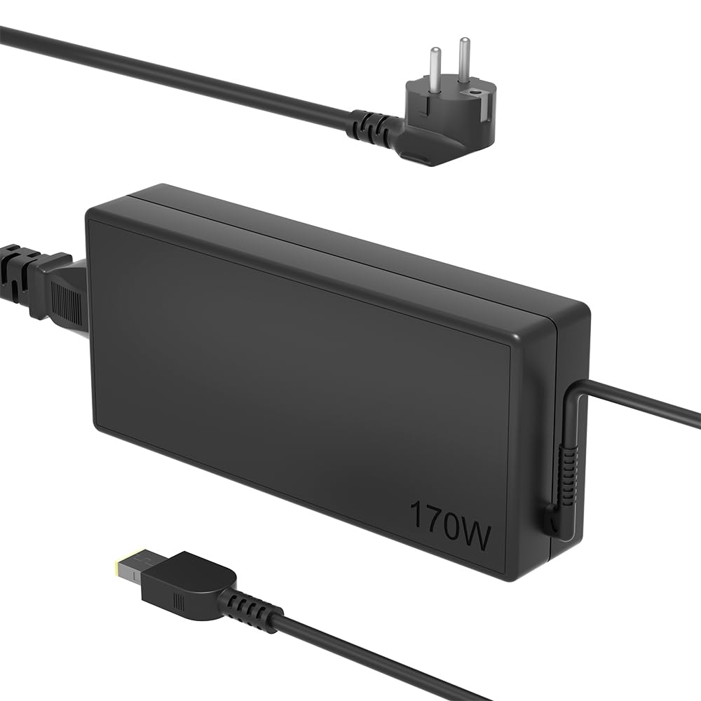 170W Caricatore Compatibile Con Lenovo All-in-One ThinkStation ThinkCentre IdeaCentre AIO Desktop Yoga AIO 7 B40 B50 900 A740 A540 C560 P3 P360 P350 P340 P330 P320 M920x M910x Desktop