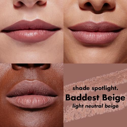 Image of e.l.f. Cream Glide Lip Liner, Shape & Sculpt Lips, High-Pigment Pencil, Semi-Matte Finish, Vegan & Cruelty-Free, Baddest Beige