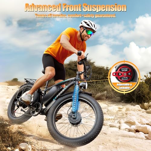 8000W Peak Dual Motor Ebike,58V Max-Output 1856Wh Electric