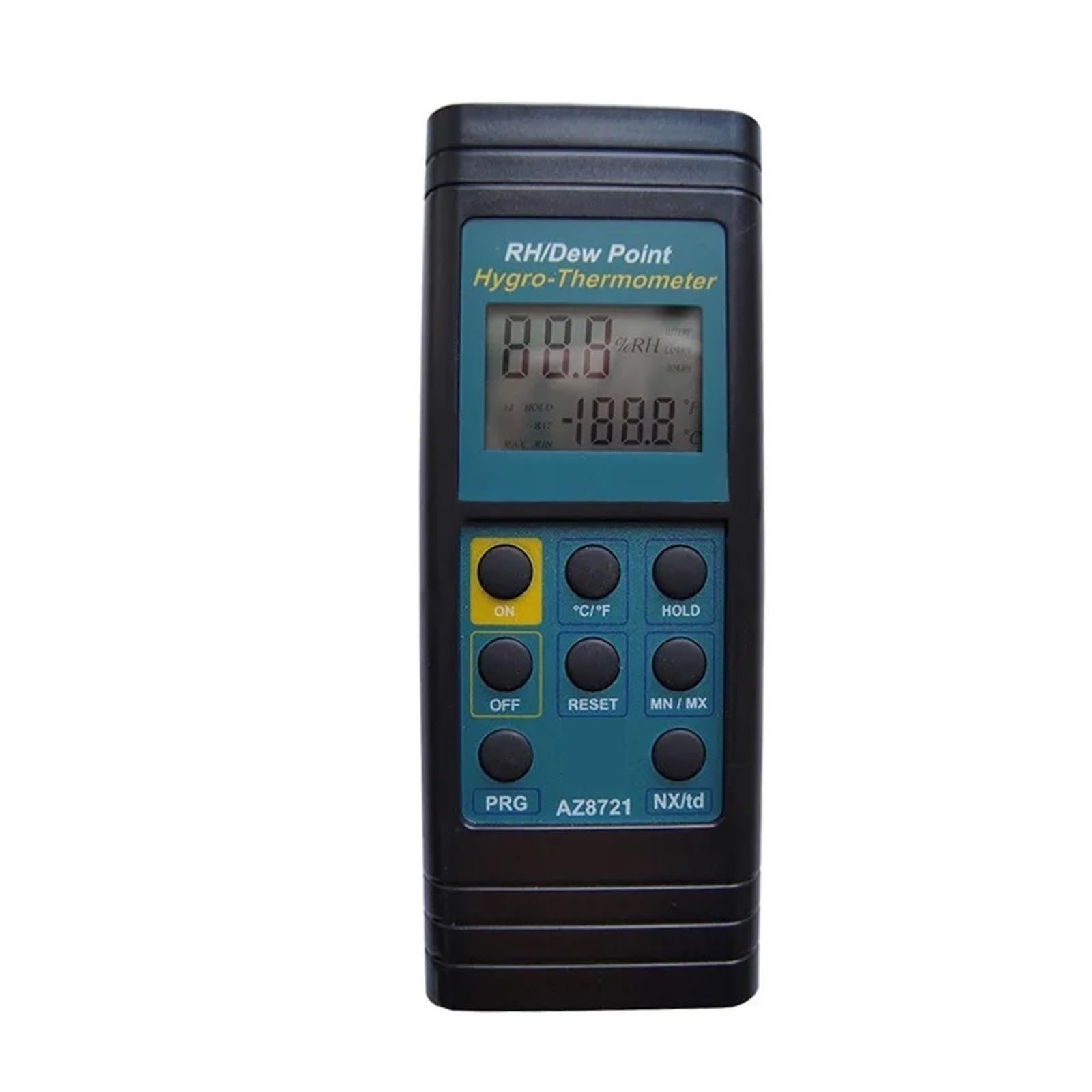 Medidor de humedad Tester 8721 Medidor De Punto Rocío Temperatura Y Humedad Con Alarma Portátil para la cocina casera