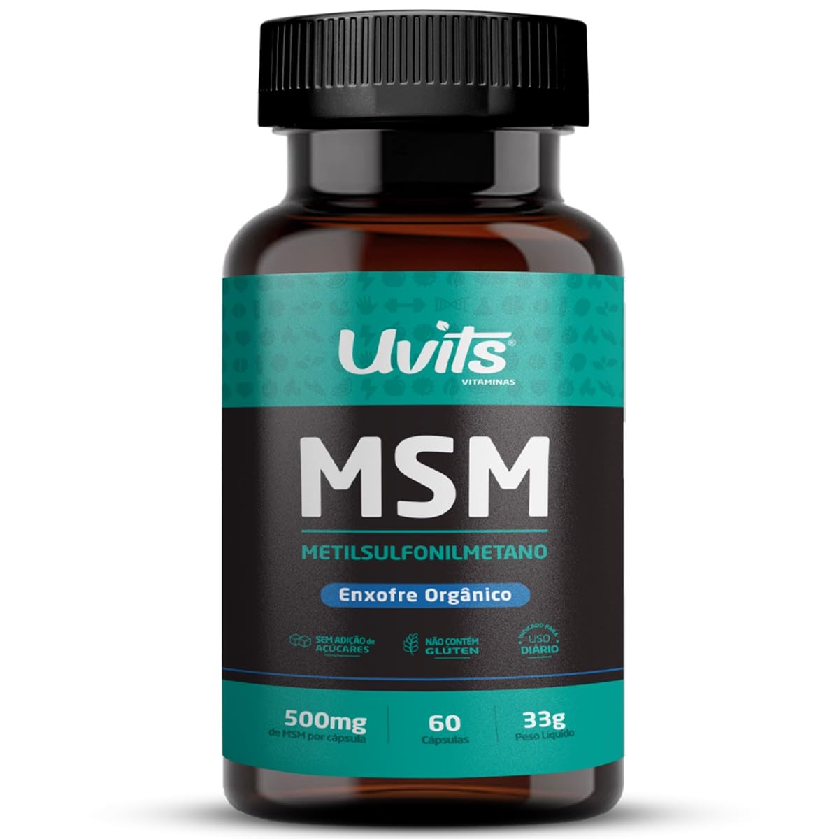O que é MSM para que serve, como usar e efeitos colaterais-radardasaude 3 Msm (Enxofre Orgânico) 900mg Dose - 60 Cápsulas Cápsula