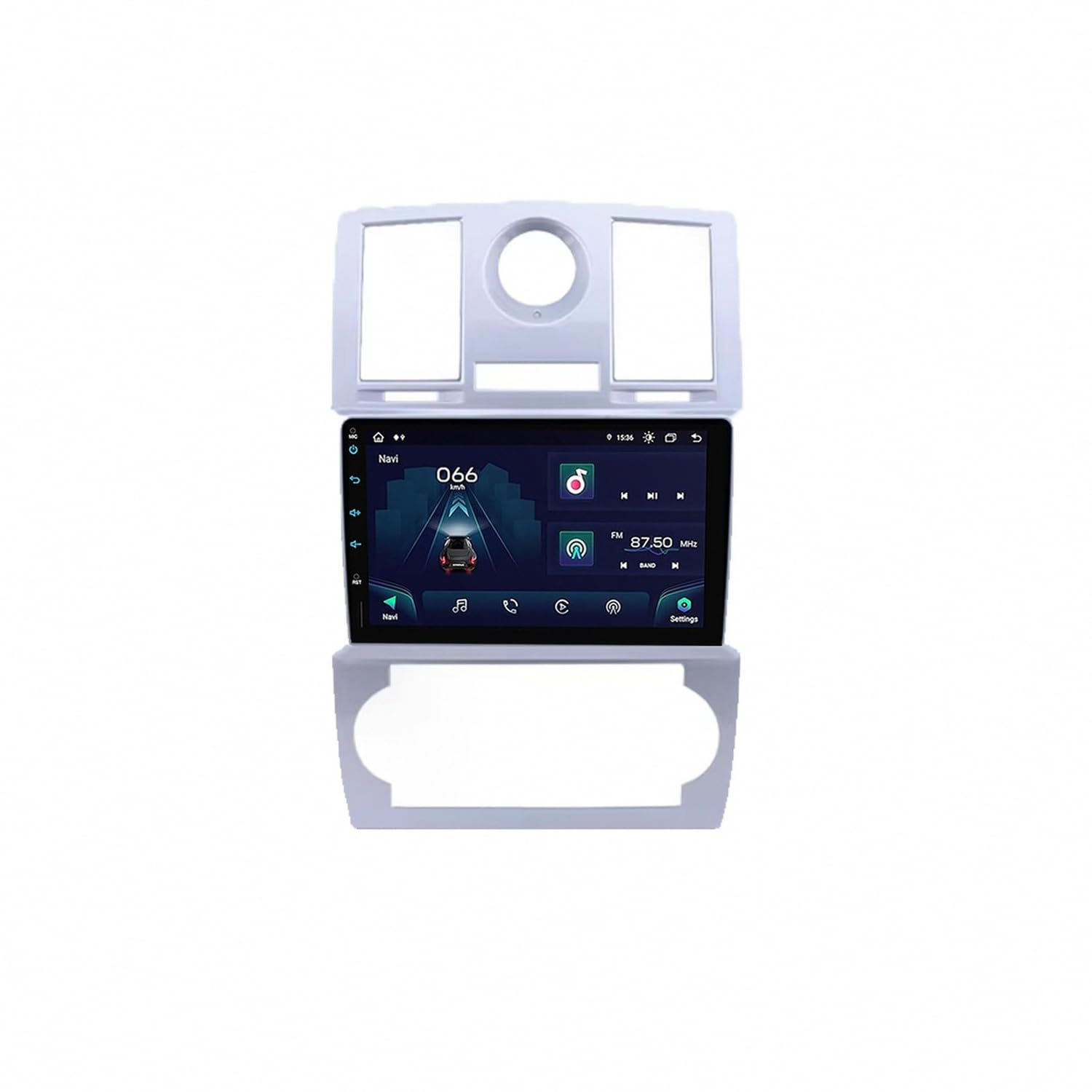 Wyświetlacz Carplay dla Chrysler Aspen 300C 2004-2008 Przenośne Radio Samochodowe Z Ekranem Dotykowym Hd, Funkcją Mirror Link I Carplay;, 4 Rdzeń 1G+16G