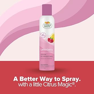 Citrus Magic Natural Odor Eliminating Air Freshener Spray, Lemonberry, 3-Ounce