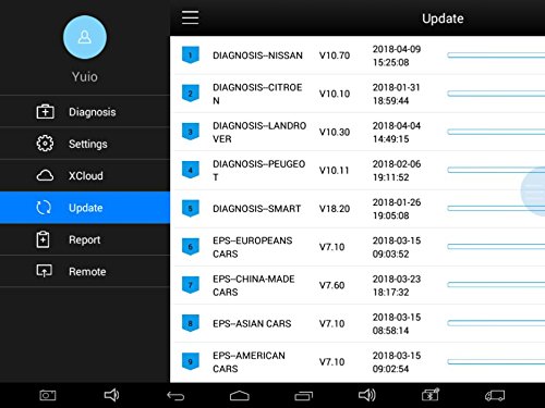XTOOL X100 PAD2 OBDII Diagnostic Tool Four System Auto Key Programmer Free Update Car ABS/SRS/EPB/Oil Reset/SAS Not Support Truck