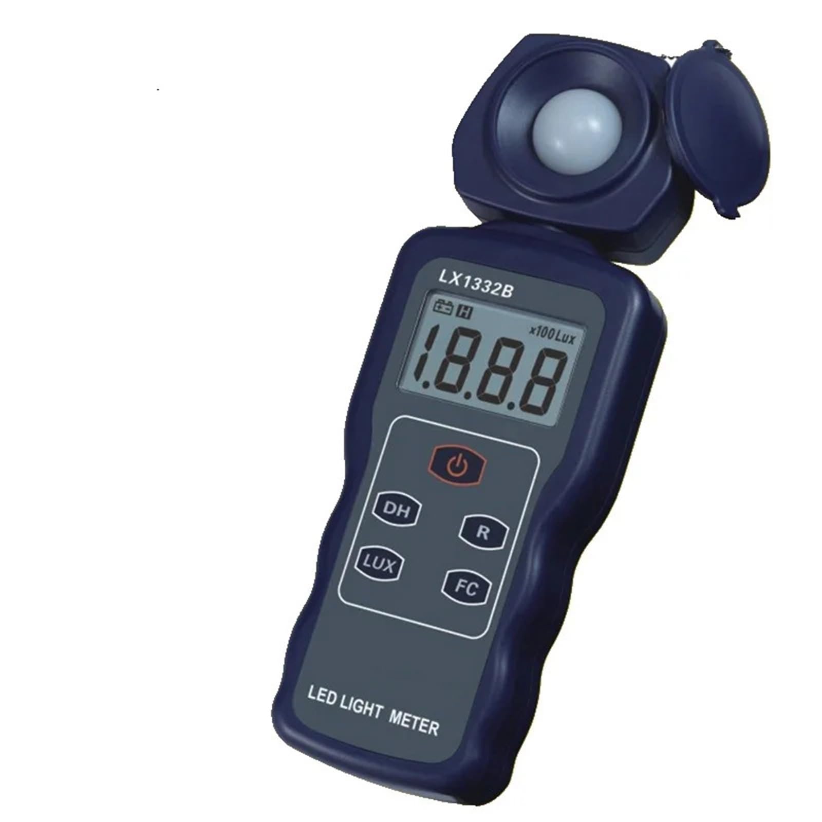 LNHHG Illuminance Meter, Solar Irradiance Measurement Performance Light Digital Illuminator Handheld Ambient Temperature Measuring Instrument