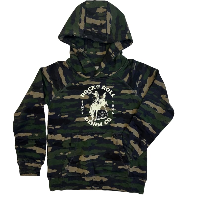 Rock & Roll Boys' Cowboy Camo Hoodie
