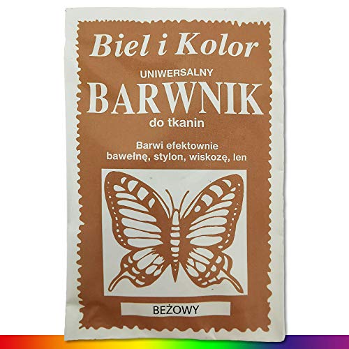 Wohnkult 10g Batikfarbe Textilfarbe Stofffarbe färben Textilien Farben zur Auswahl (Beige)