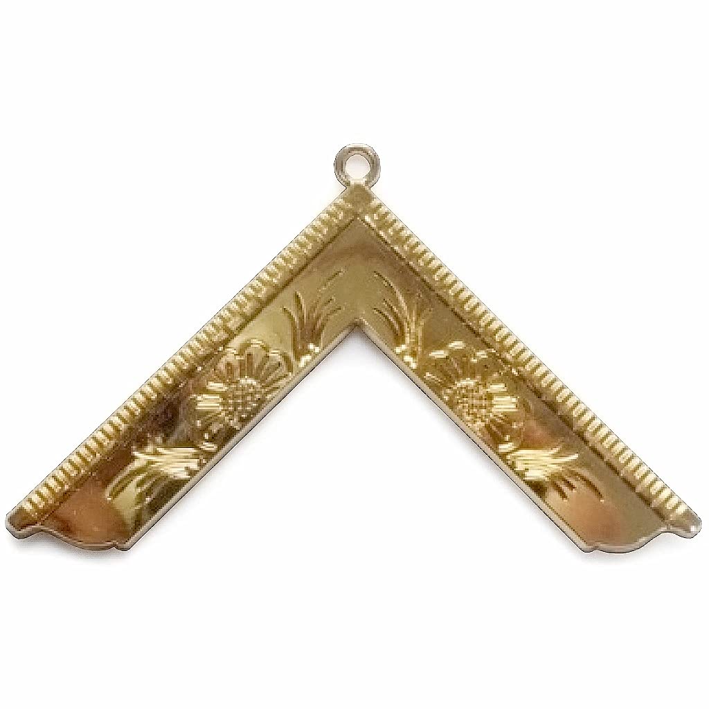 Masonic Gold Craft Lodge Collar Jewel Gold - Worshipful Master, Custom, standard