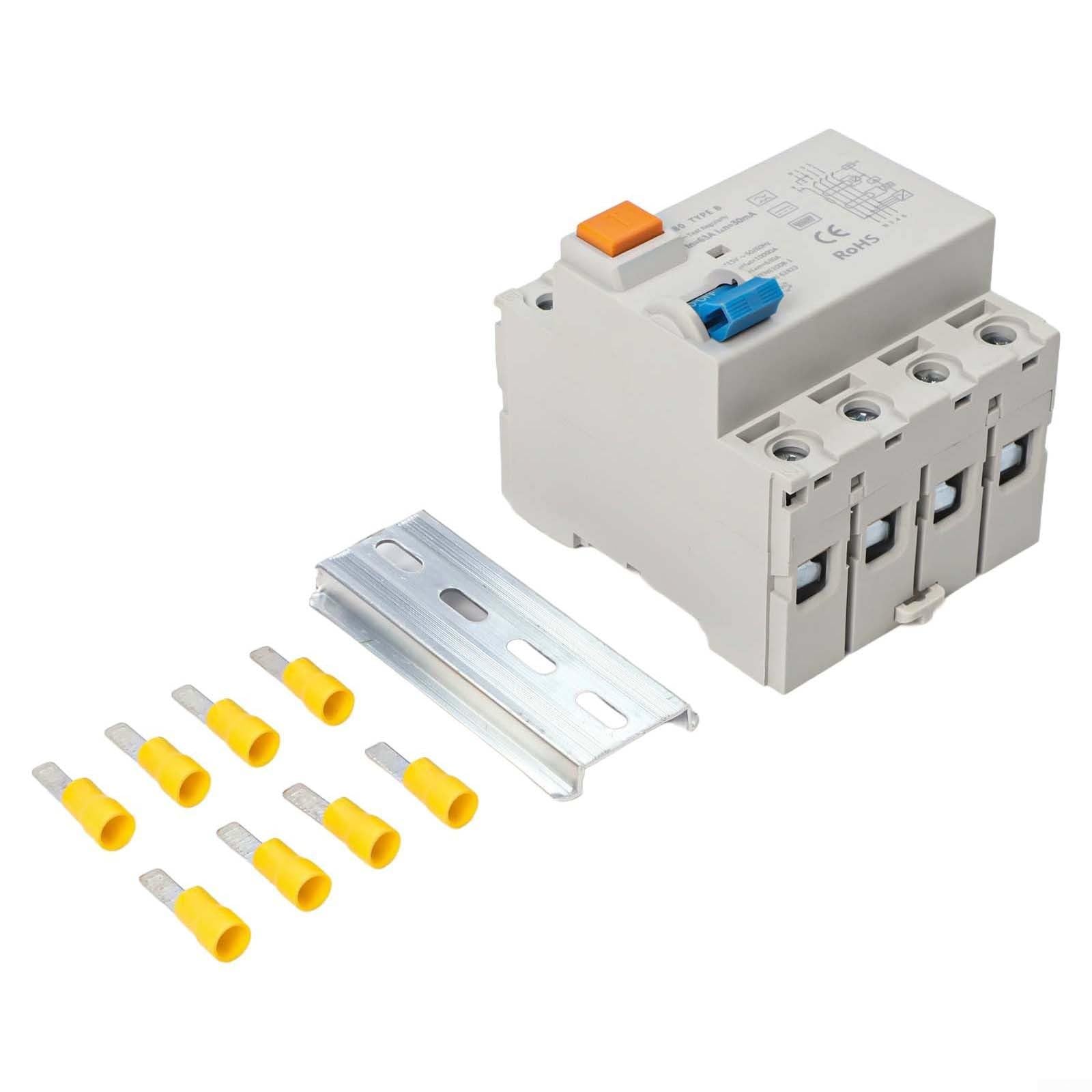 Disyuntor Corriente Residual 63A 30mA Material ABS