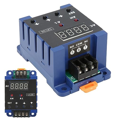 Amperímetro Digital de CA con Alarma Programable Cryfokt Evita Sobrecargas 2
