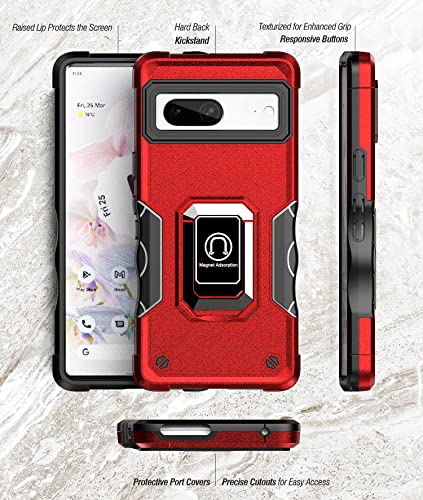 ATISIJIE per Google Pixel 7 Cover, Custodia Armour...