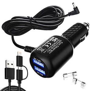 Radar Detector Power Cord,for Uniden Escort Valentine Beltronics Passport Cobra Whistler etc Radar Detector,with Dual…