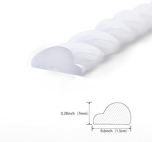 Miniatura 2 de Moldura de pared para despegar y pegar, tira flexible para marco de espejo, borde de pared 3D, gabinete, marco de fotos y decoración del hogar (16.4