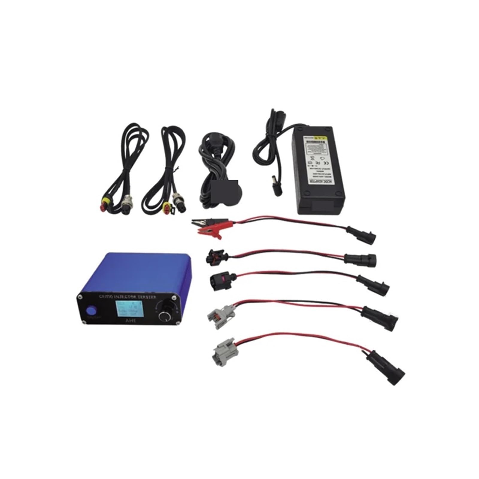 Probador de inyectores, Simulador de comprobación de inyectores diésel Common Rail AM-CRI110 con Prueba AHE