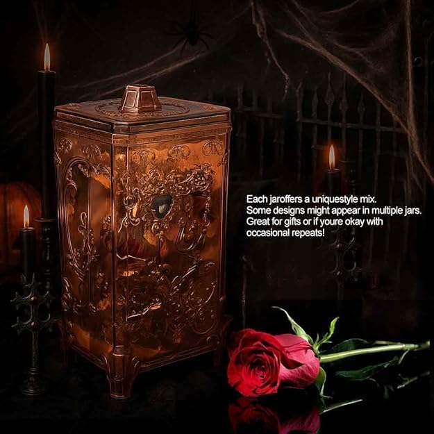 Mystery Jewelry Jar, Surprise Jewelry Box for Women, Gift Set (Necklace, Earrings, Rings,Kracelet,Hair Clip),Unique Anniversary Birthday Gift for Her, Family and Friends(40-50PCS)