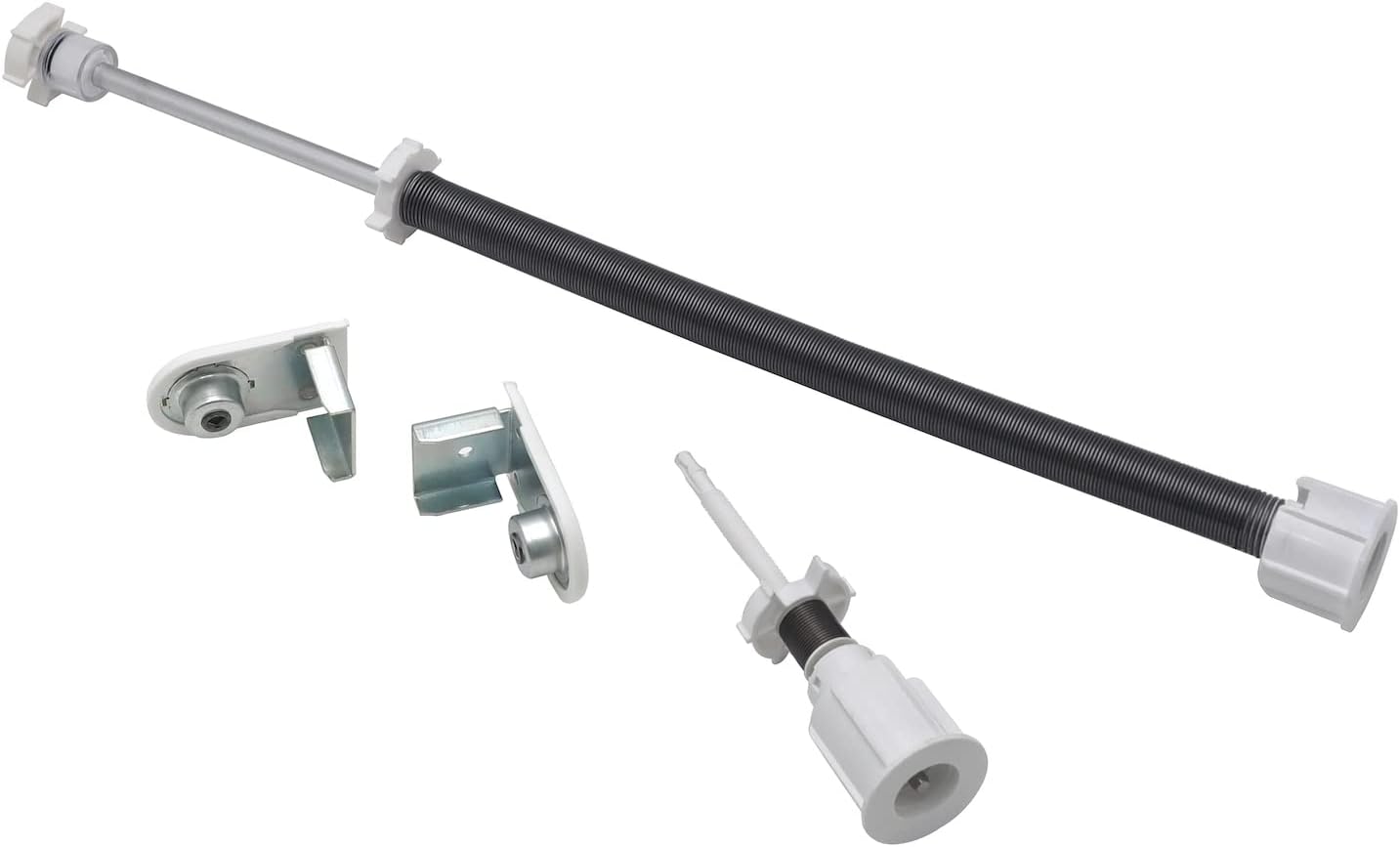 HTTMT- Spring w/Roller Blind Hanging Curtain Sunshade Bracket Replace For 38mm tube [P/N: ET-BLIND-SB038-2-WHITE]