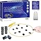 FLYGRRIV Magnetspiel, Magnetisches Schachspiel, Tragbares Puzzle Checkers Spiel-Reisen Schach Magnetisch, Magnet Schach Tischspiele, Campingspiele, Partyspiele für Familientreffen