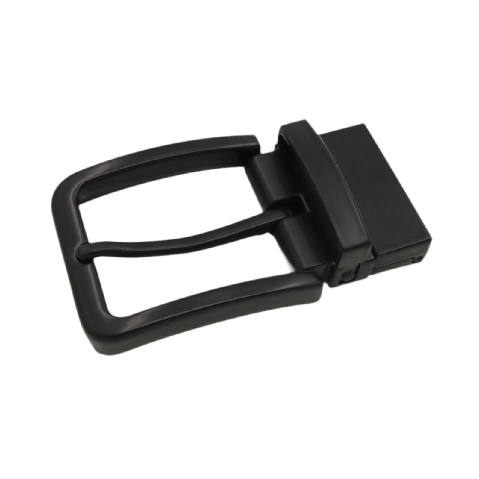 Alloy Belt Buckle Classic Mens for 33mm Belt Replacement Single Prong Buckle Black-image-44