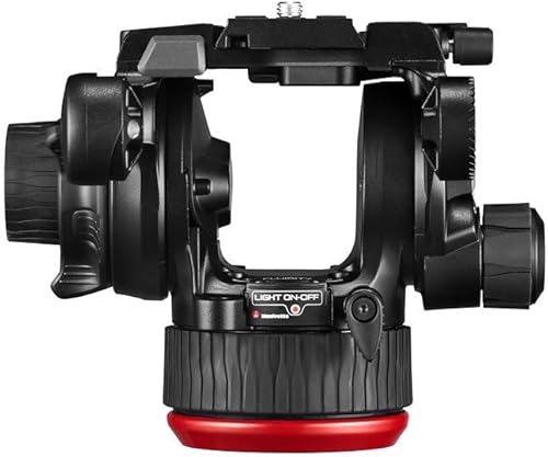 Miniatura 9 de Manfrotto Cabezal de video fluido 504X con base plana, cabezal de video de aluminio ligero y compacto, nueva tecnología de fluido, sistema de