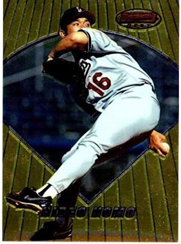 1996 Bowman's Best #1 Hideo Nomo Los Angeles Dodgers MLB Baseball Card NM-MT