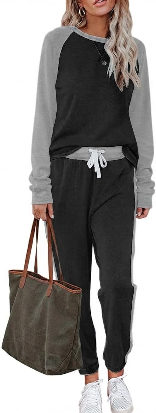 Lounge Sets for Women Two Piece Outfits Loungewear Set Fall Fashion Cloth