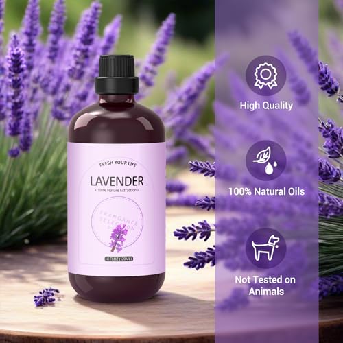 Aceite Esencial de Lavanda 4 Fl Oz Puro y Natural miniatura 6
